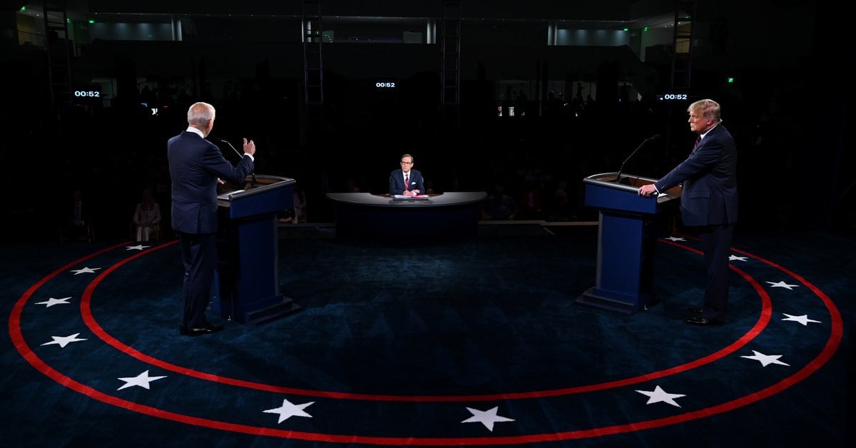 Minuto a minuto, como fue el difícil primer debate entre Donald Trump y Joe Biden