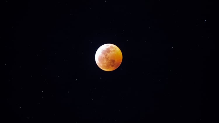 Así se vio el eclipse en Miami (Gaston De Cardenas / AFP)