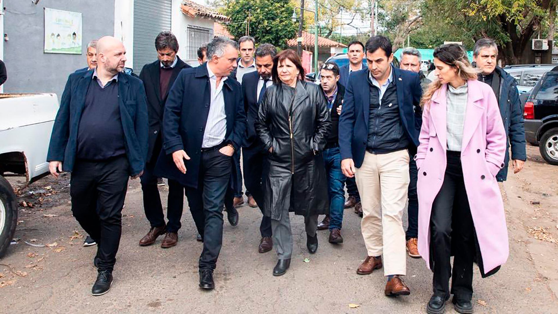 Sebastián Pareja, Patricia Bullrich, Ramón Lanús