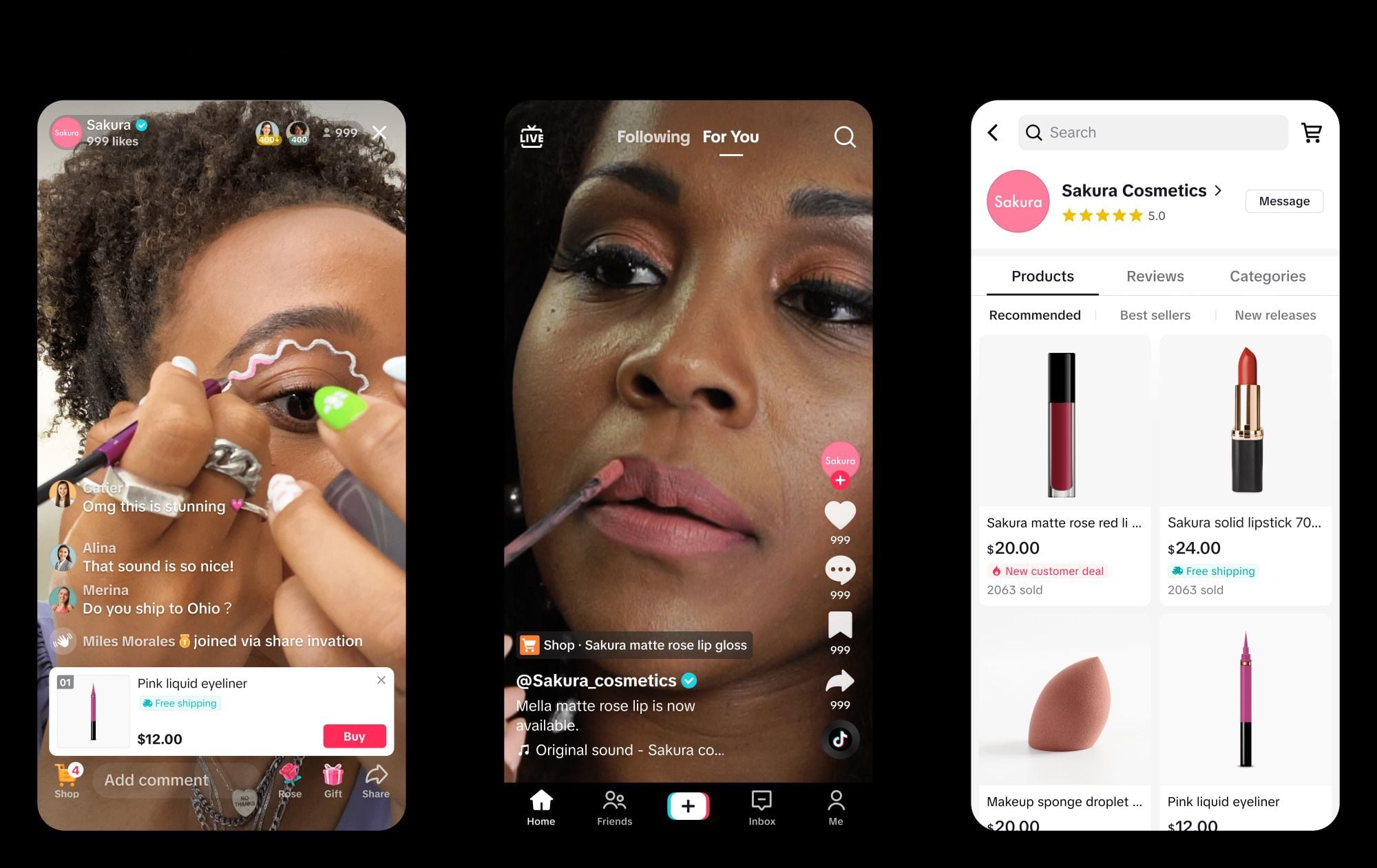 TikTok Shop es la nueva función de comercio electrónico de la red social. (TikTok)