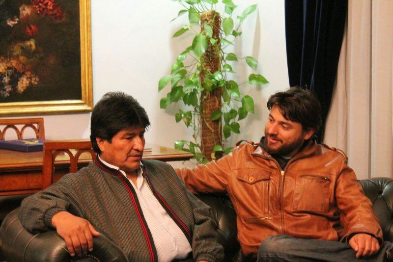 Juan Grabois Evo Morales