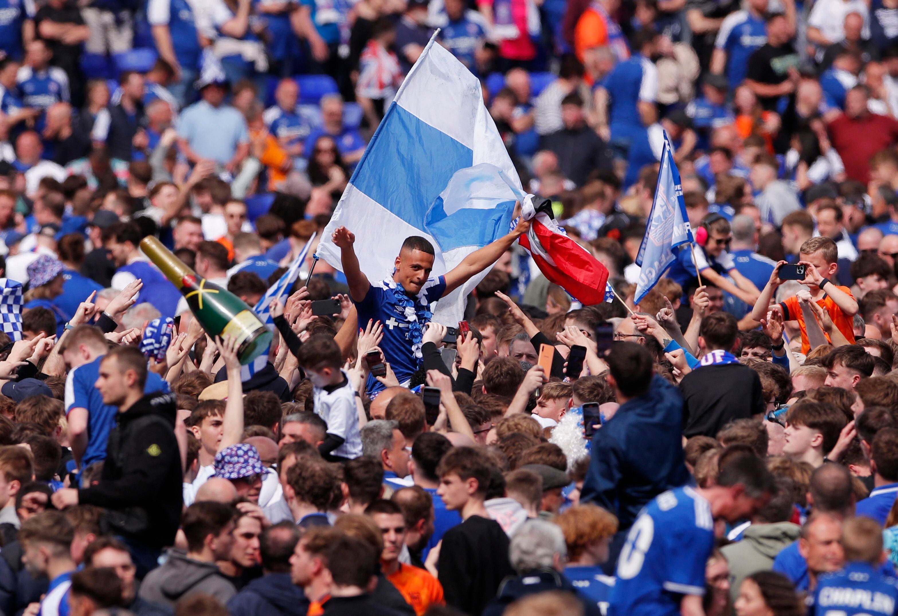 Ipswich Town regresó a la Premier League tras 22 años (Reuters/Andrew Couldridge)