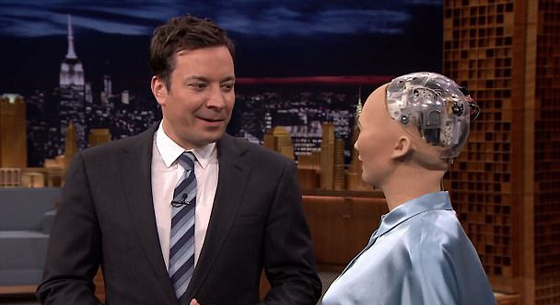 Jimmy Fallon, un éxito de la TV. Aquí, junto a Sophia Fallon.