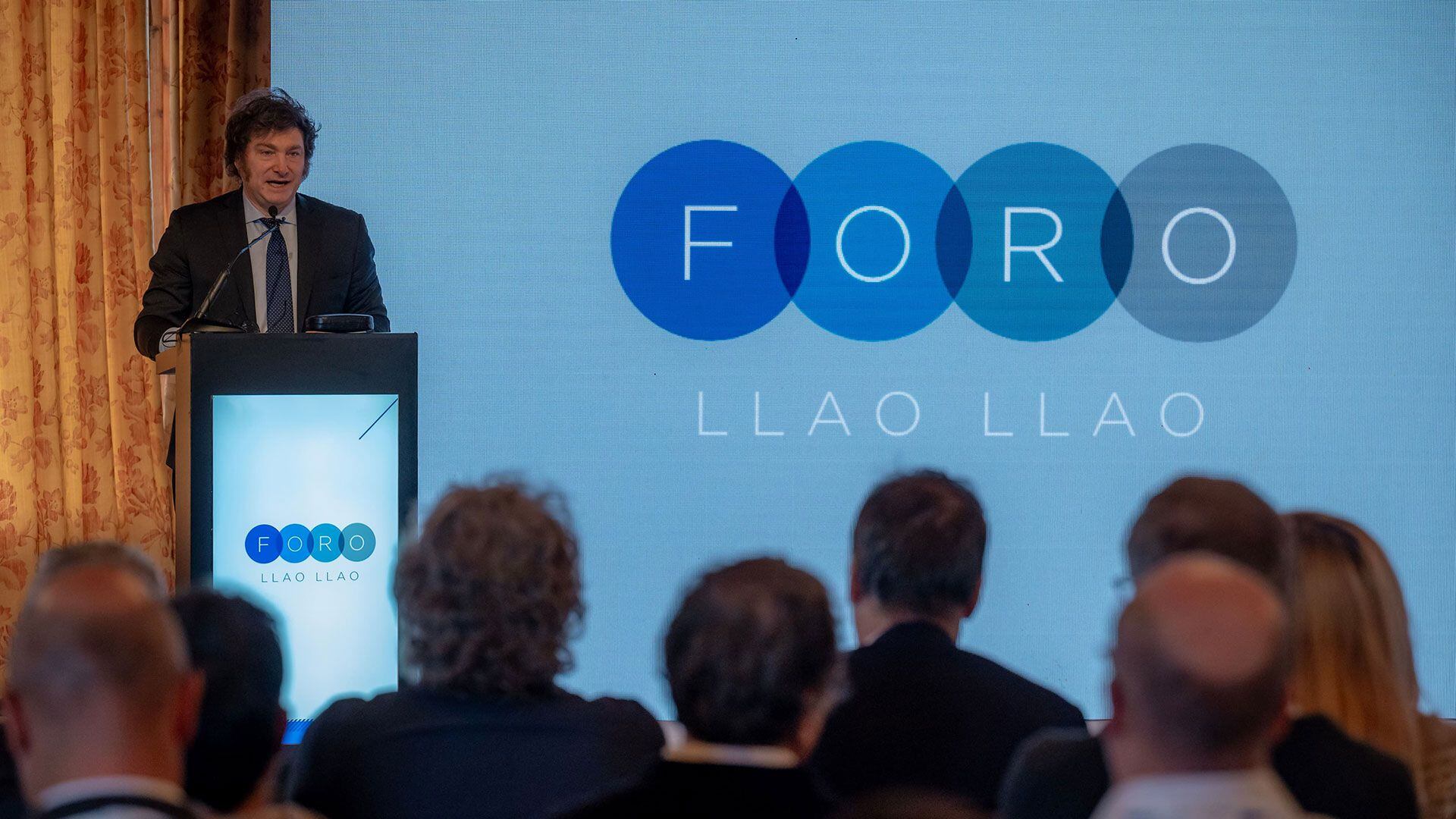 Foro Llao Llao 2024 Javier Milei