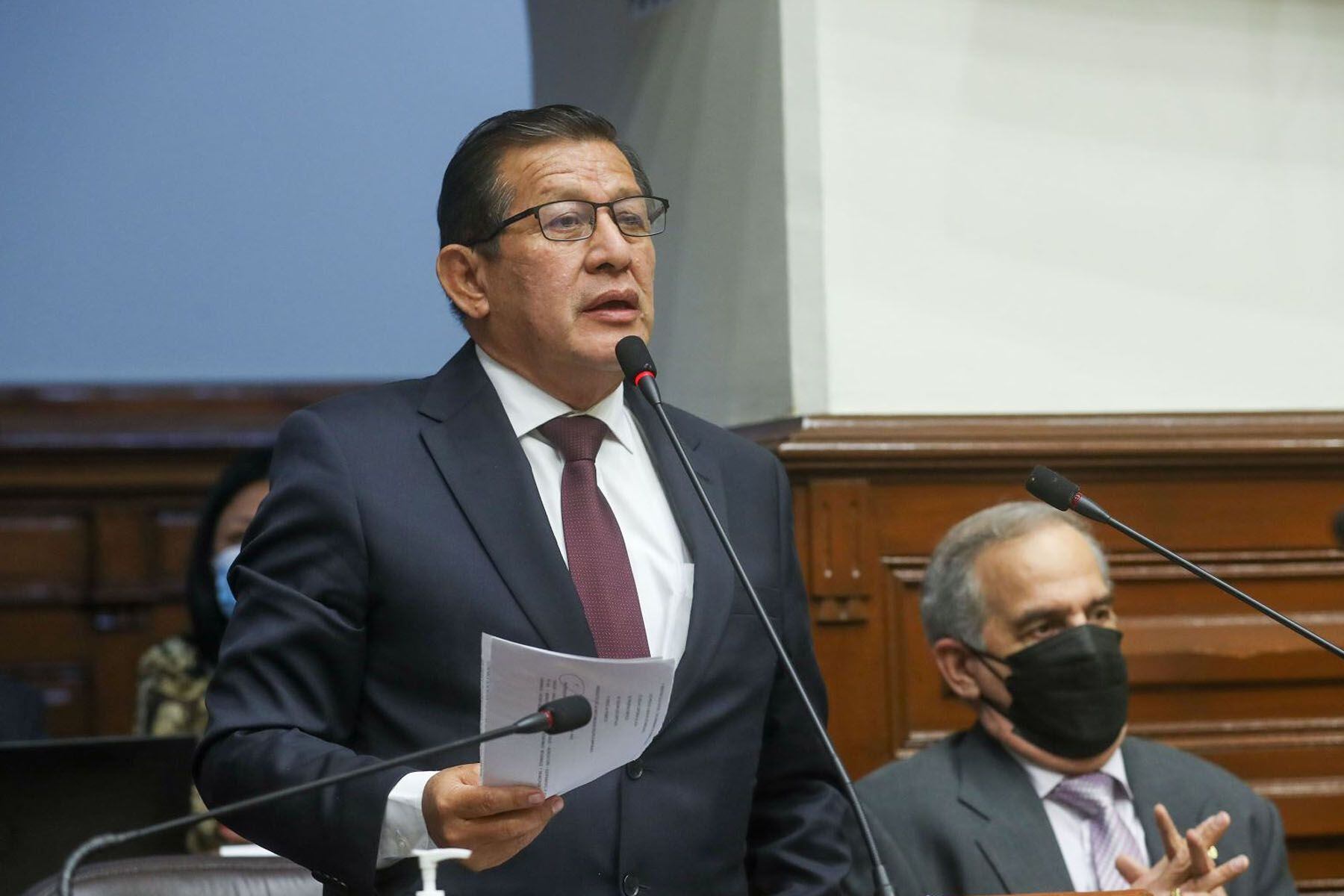 Eduardo Salhuana, congresista de Alianza para el Progreso. (Foto: Andina)