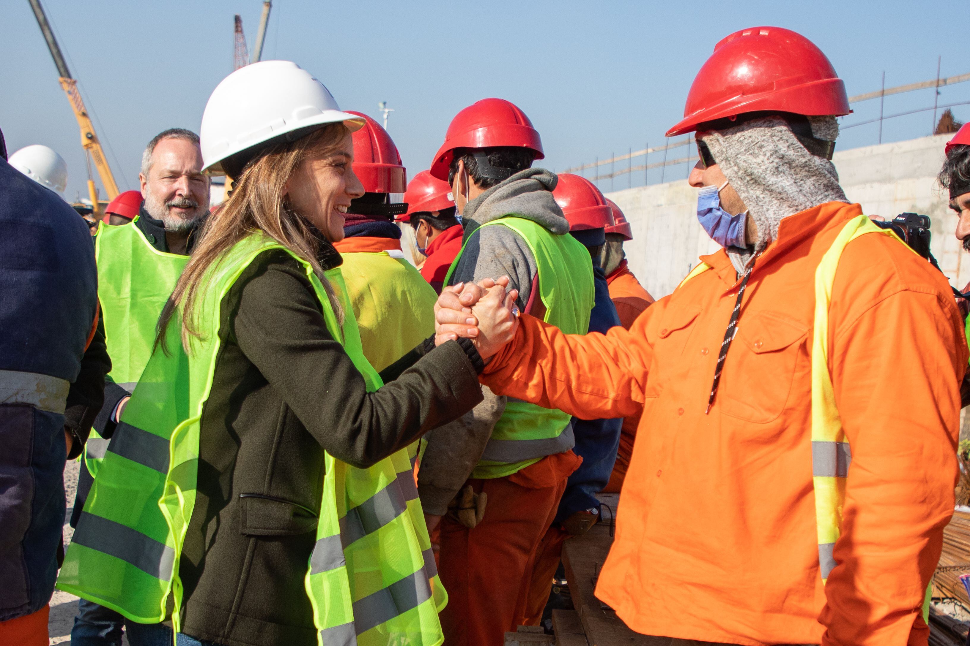 Malena Galmarini en la obra Sistema Riachuelo