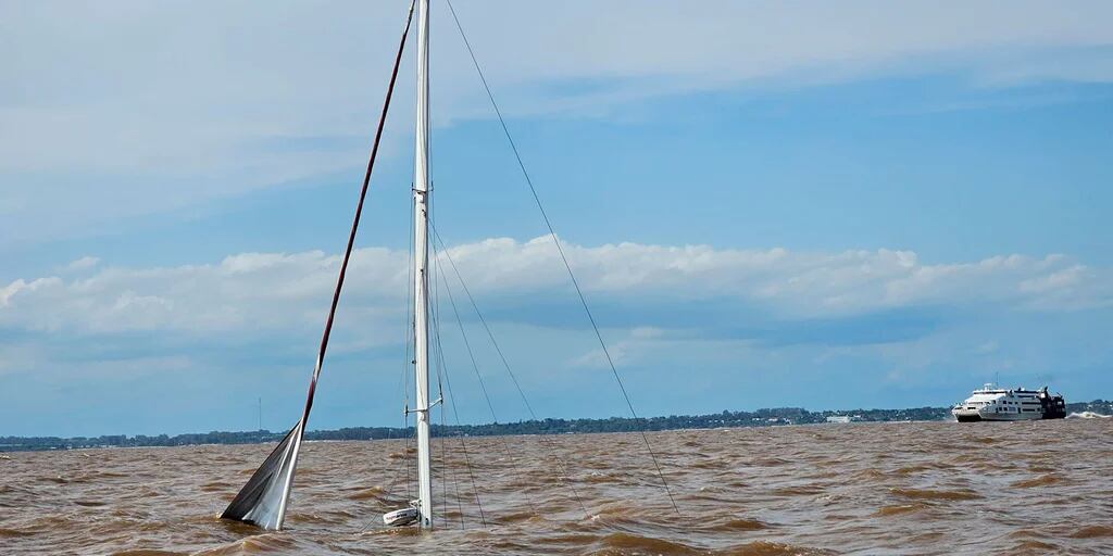 La Armada uruguaya rescató a 12 argentinos de un velero que se hundió en el  Río de la Plata - Infobae