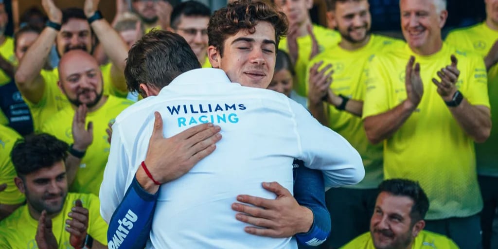 La emotiva sorpresa que Williams le preparó a Franco Colapinto tras sumar sus primeros puntos en la Fórmula 1