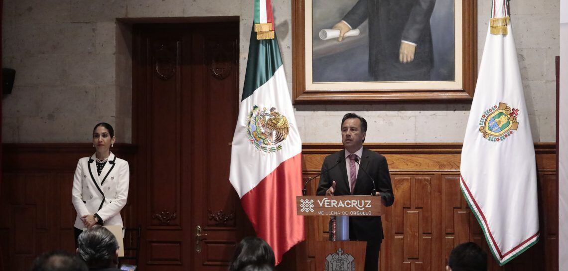 gobernador de Veracruz Cuitláhuac García Jiménez