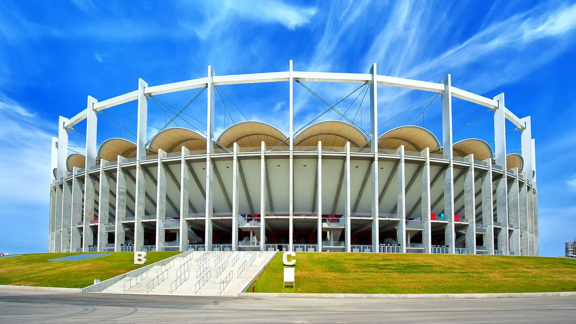El Arena Națională rumano cuenta con 54.851 asientos (Shutterstock)