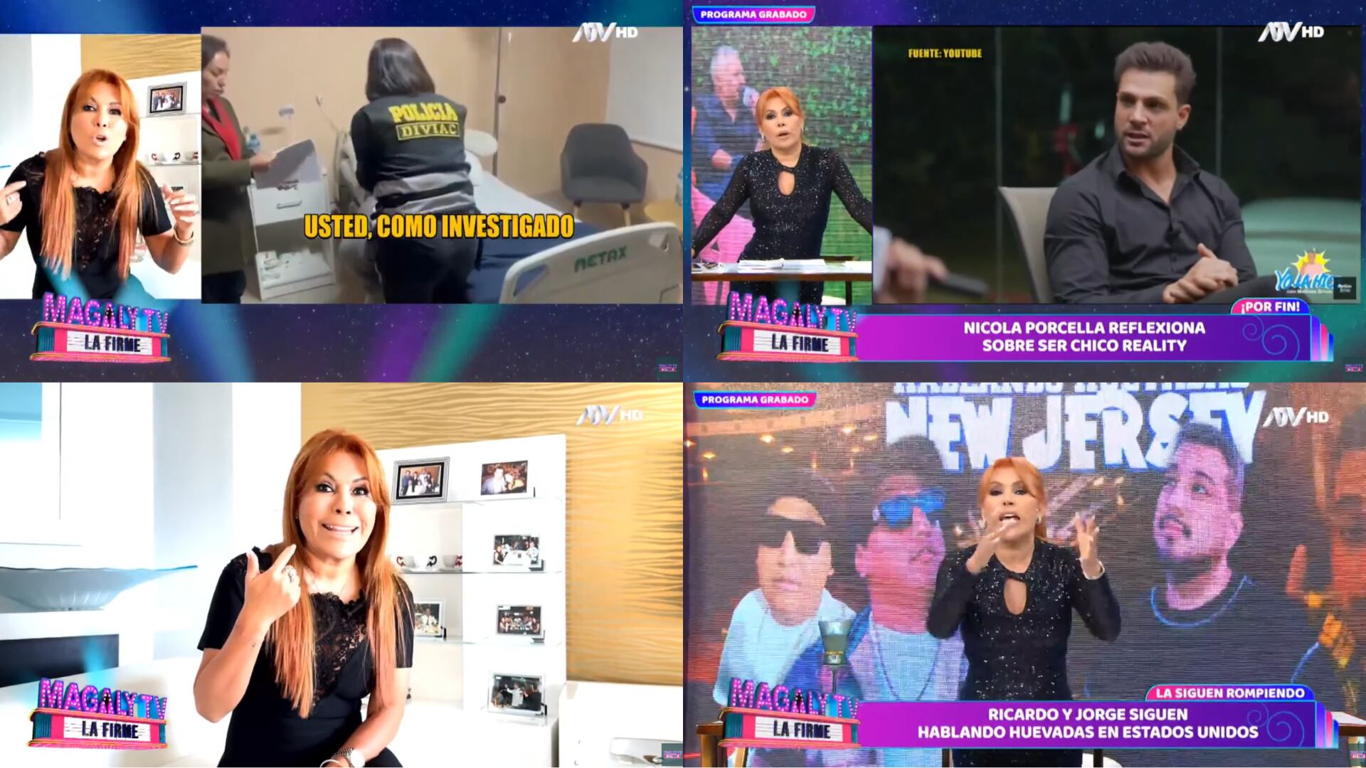 Magaly TV La Firme. (Captura de ATV)