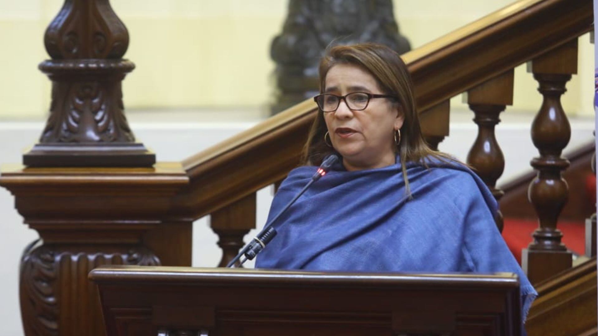 Miriam Ponce fue hasta el último martes viceministra de Gestión Pedagógica del Minedu. Foto: Congreso