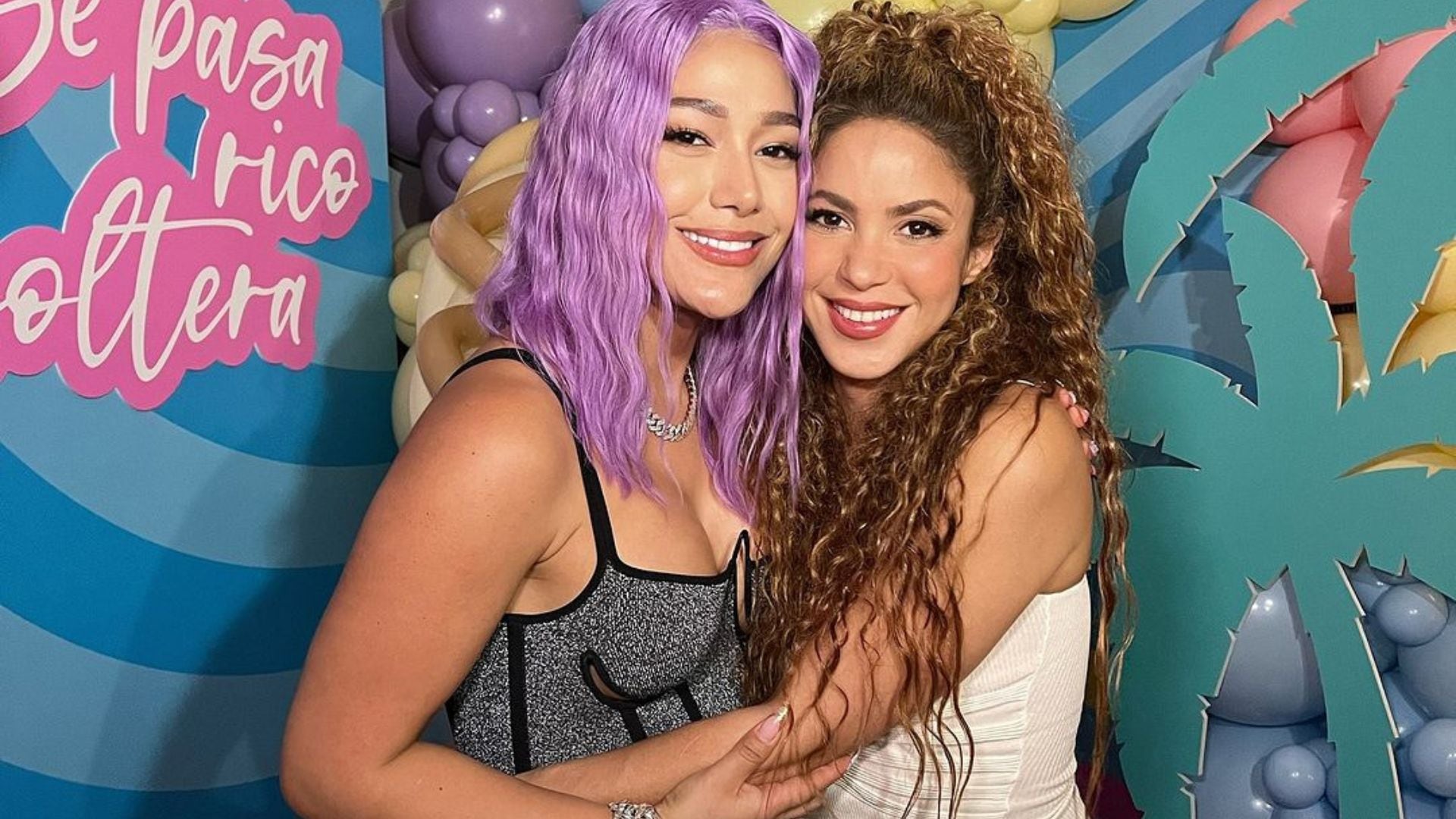 Fariana contó que conoció a Shakira en su fiesta de 'solteras' - crédito @fariana/Instagram