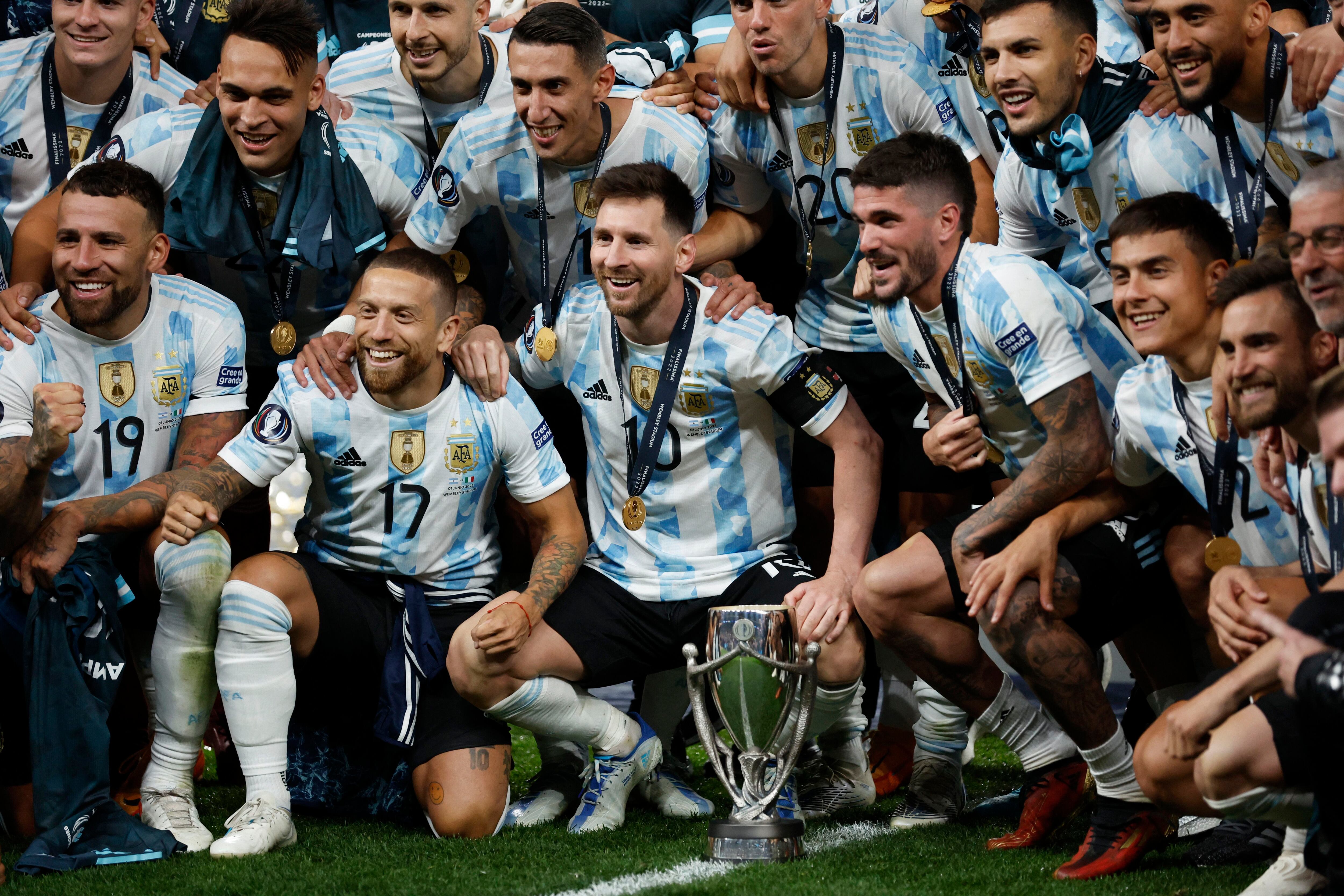 Jugadores de selección de fútbol de argentina