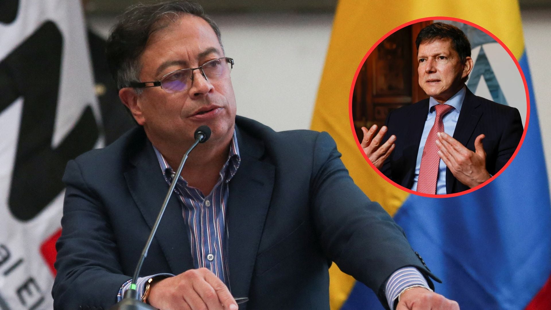 El exministro Wilson Ruiza no ocultó su molestia por decisión del Gobierno de Gustavo Petro de reducir presupuesto de la Registraduría - crédito EFE - Colprensa