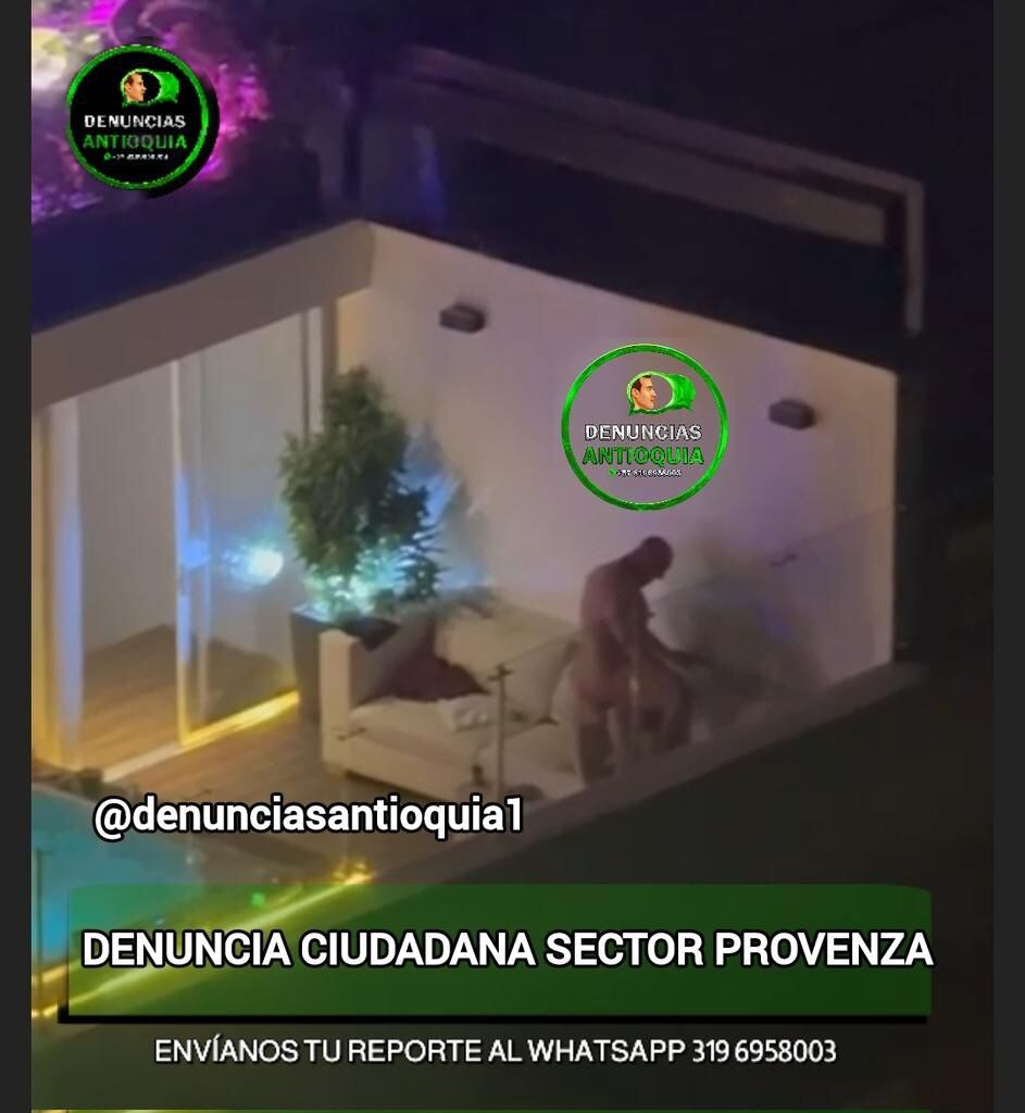 Captan a una pareja teniendo relaciones en una terraza de Medellín: “Se  volvió un burdel a cielo abierto” - Infobae