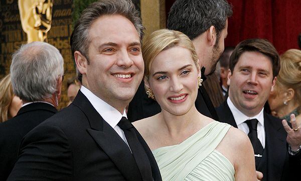 Winslet conoció al director Sam Mendes, y se mudó a Nueva York para estar con él. Se casaron en 2003 en una boda improvisada en una isla del Caribe (AP)