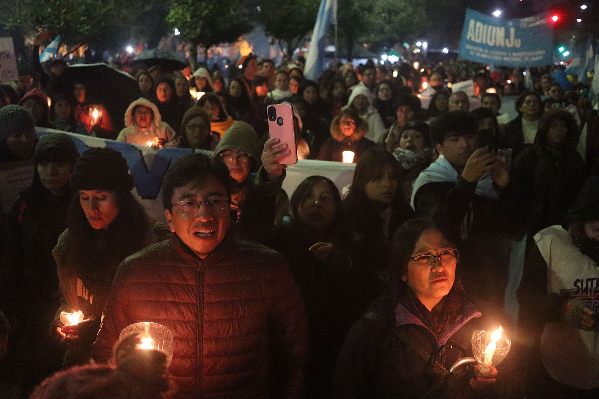 Marcha de antorchas Jujuy - 21/06