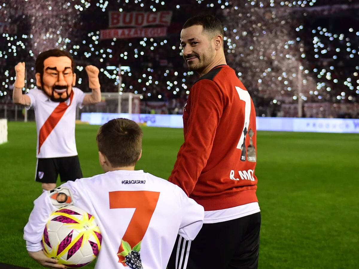 Rodrigo Mora lived his dream night at the Monumental Stadium