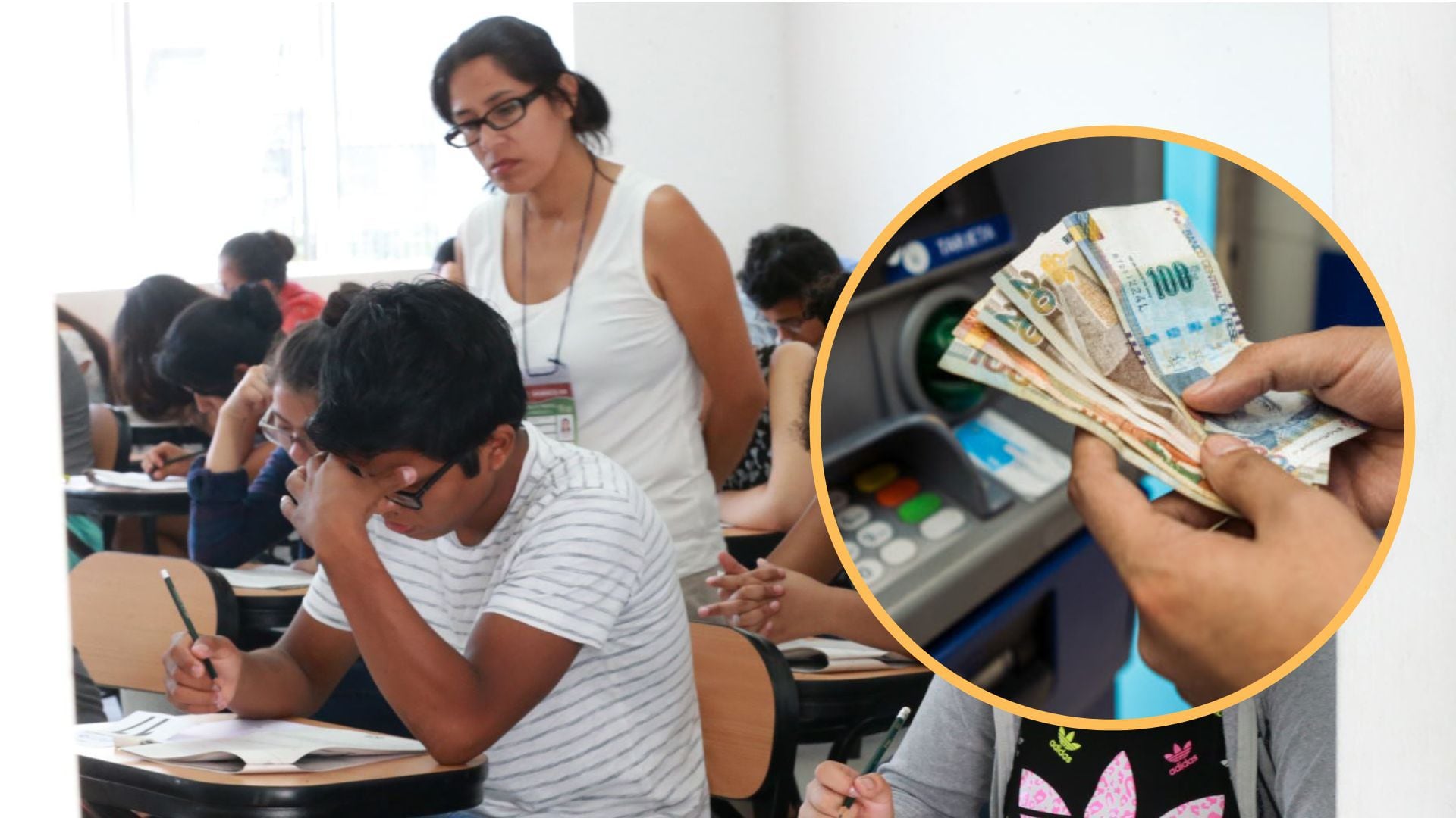 Los docentes de universidades públicas recibirán una Compensación por Tiempo de Servicios (CTS), equivalente al 100 % de su remuneración mensual por cada año de servicio. (Composición: Infobae Perú)