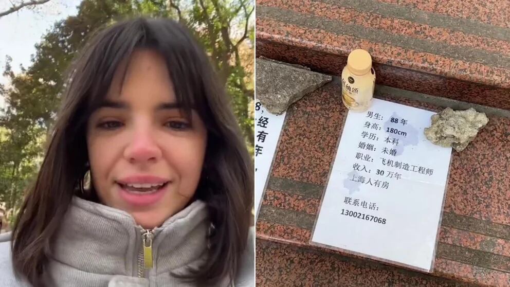 Una Mujer Descubrió Un Parque En China Que Los Domingos Se Convierte En Un Espacio De Citas Para 