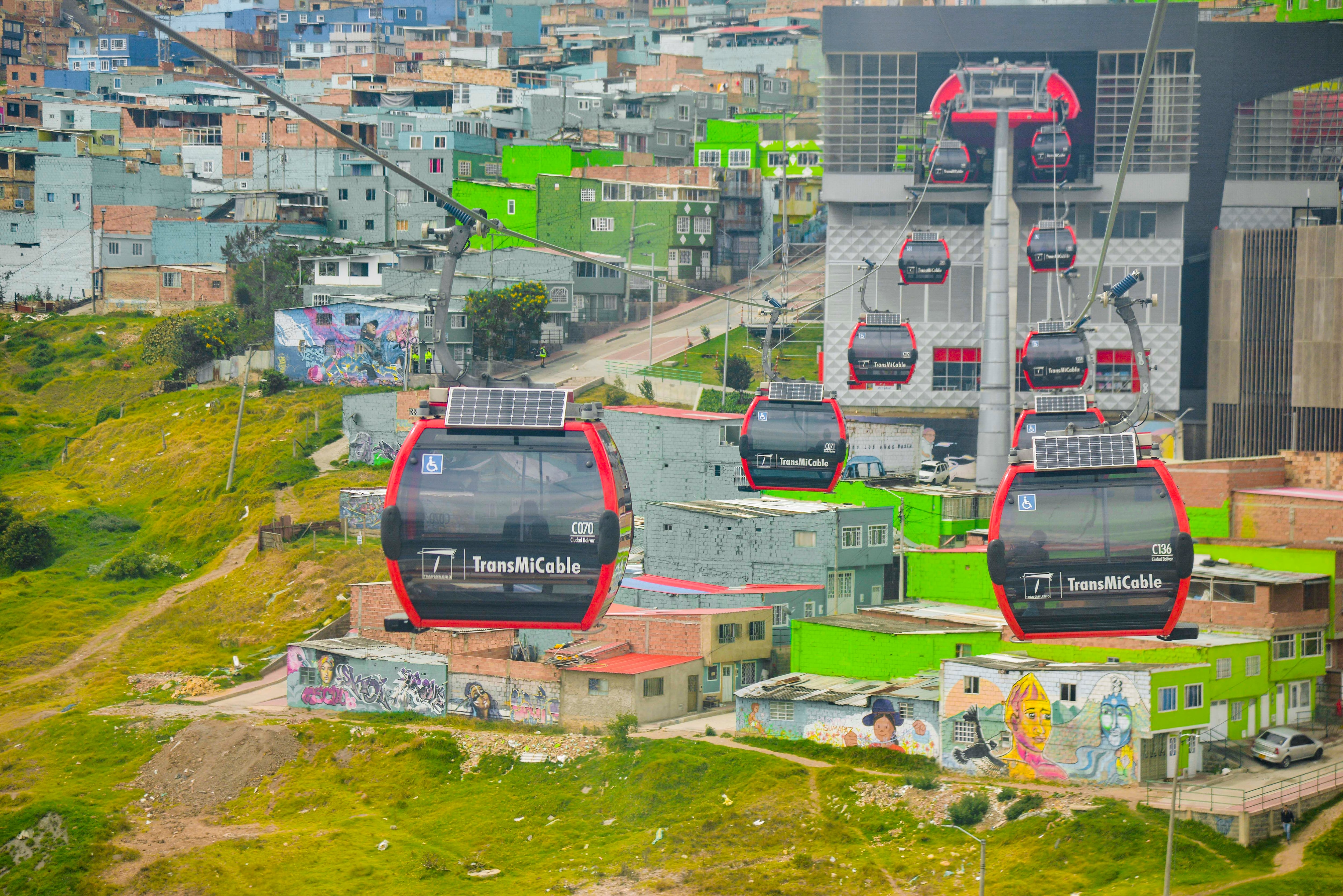 Durante Semana Santa puede aprovechar para conocer el TransmiCable de Ciudad Bolívar. Foto: Daniel Ruiz/ IDT