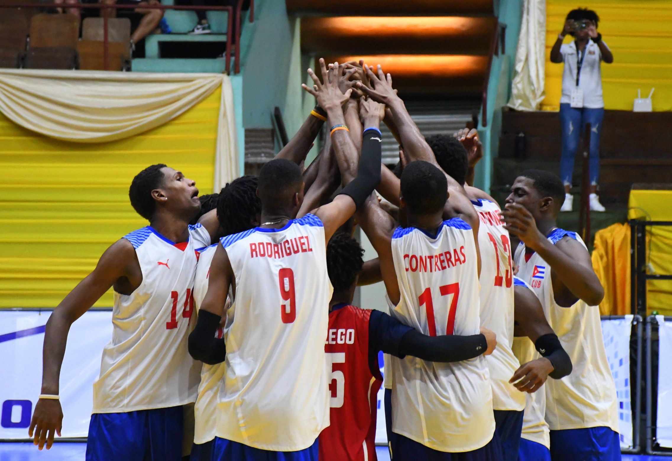 Cuba es favorito a ganar el título de la Copa Panamericana Sub 23 de voley masculino. Crédito: Norceca