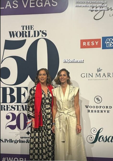 Pía León en The World’s 50 Best Restaurants 2024. (Captura de Instagram)