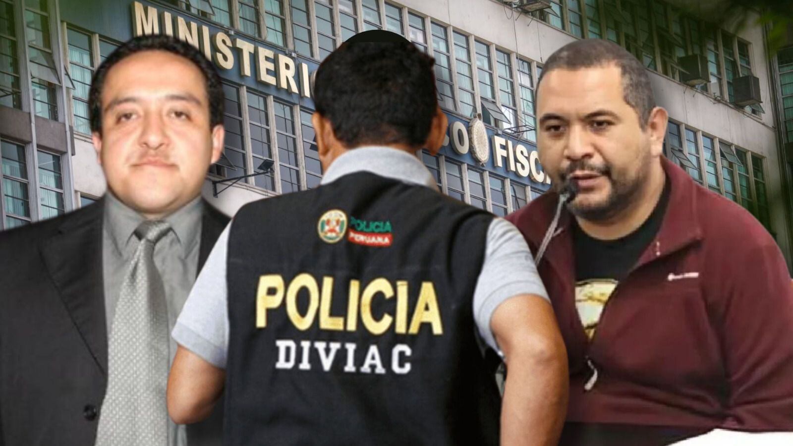 José Luis Castillo Alva y el capitán PNP Jorge Jhonatan Rodríguez Menacho fueron detenidos durante la operación Valkiria XI. Foto: composición Infobae