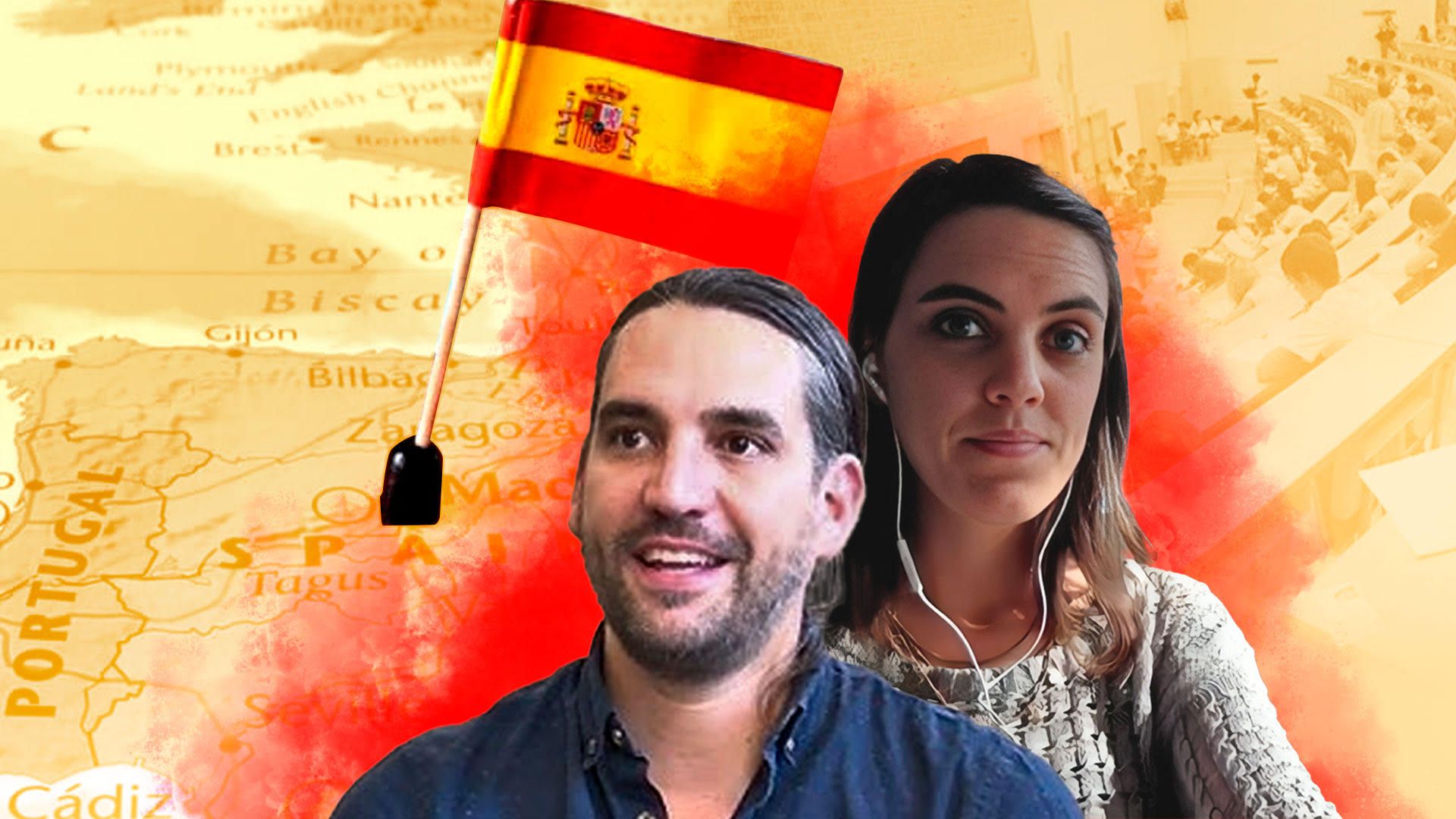 Mariana Imaz Sheinbaum y Rodrigo Imaz estudiaron en dos destacadas universidades españolas. (Jesús Avilés/Infobae)