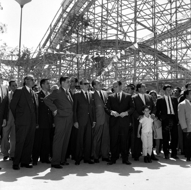 Imagen de la inauguración de la Feria de Chapultepec en 1964. (Foto: Mediateca INAH)