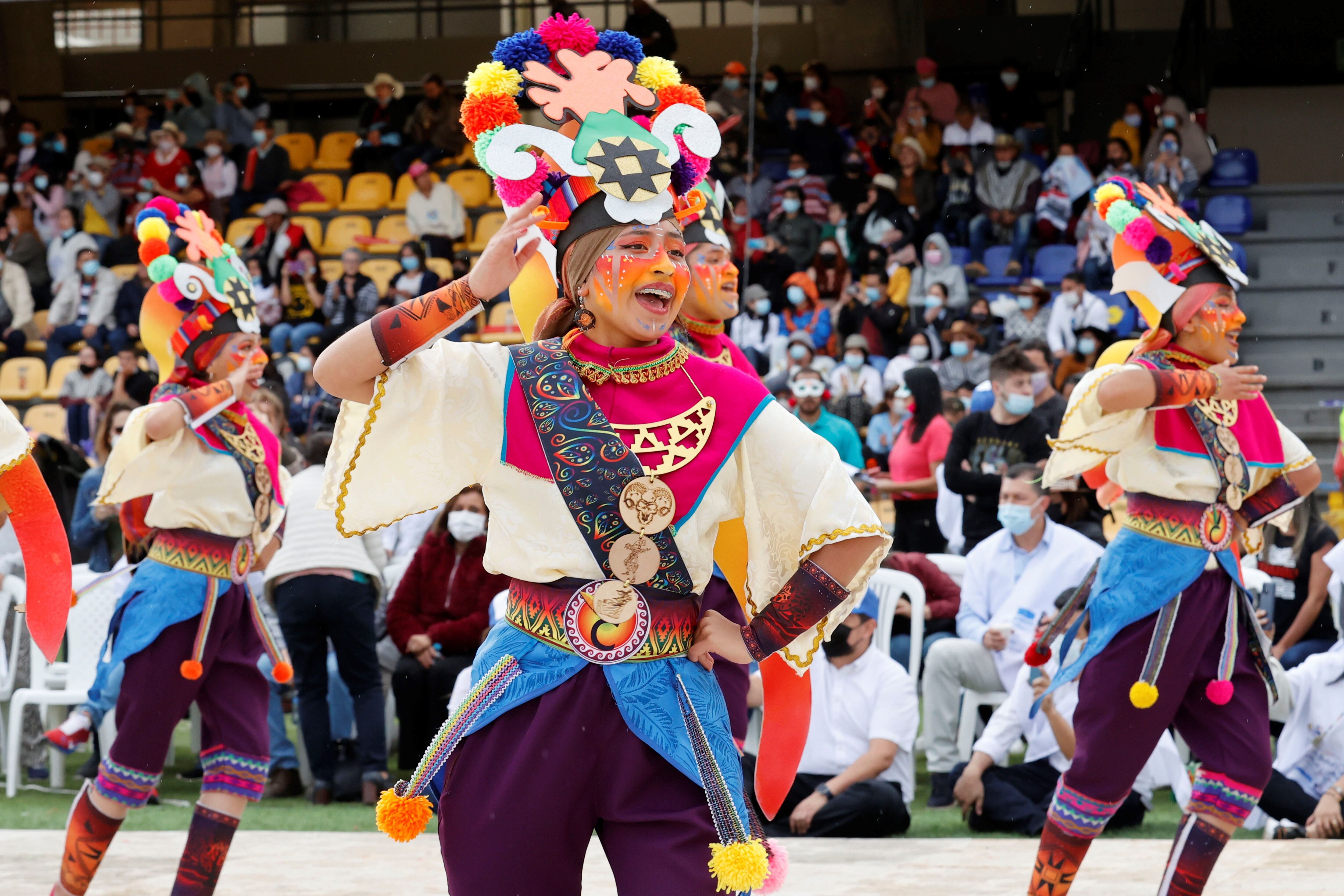 Entre el 2 y el 7 de enero Pasto se convierte en el escenario del tradicional Carnaval de Negros y Blancos - crédito Mauricio Dueñas Castañeda / EFE 