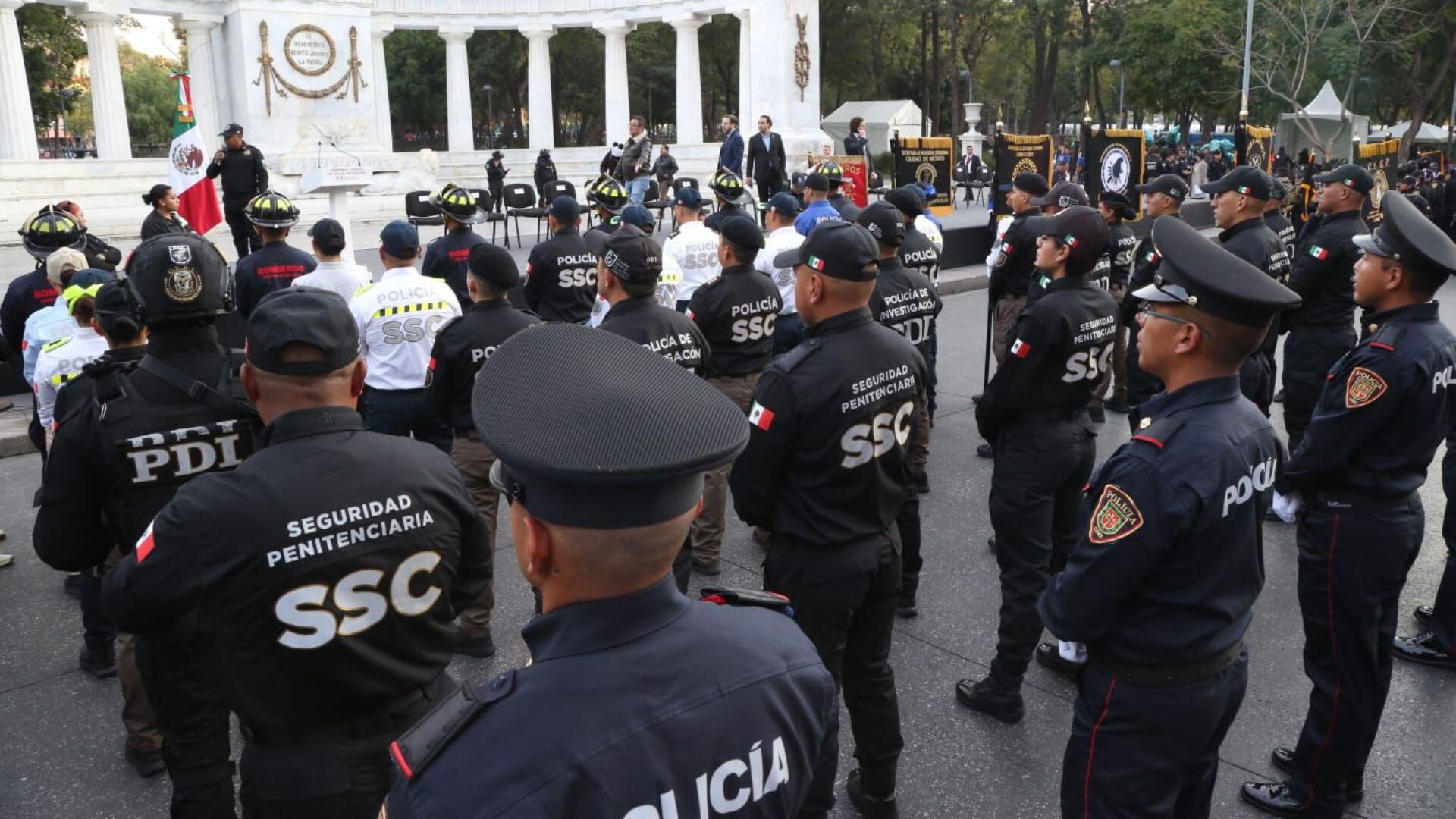 La SSC es la corporación encargada de la seguridad en la Ciudad de México