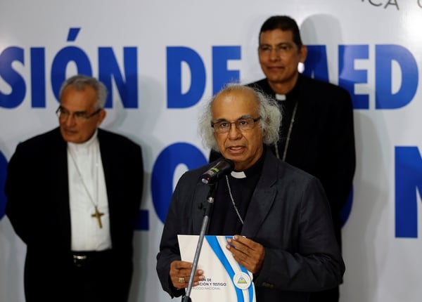 La Iglesia también ha sido blanco de la represión del régimen (REUTERS/Oswaldo Rivas)
