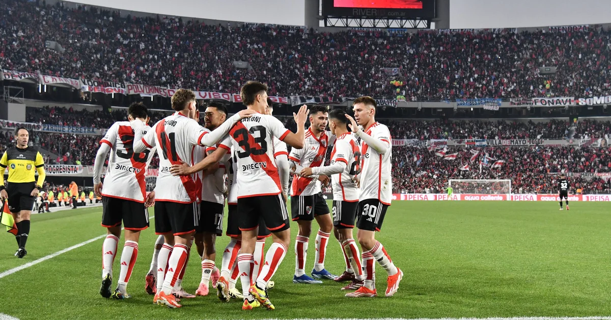 River Plate beat Olimpia 3-1 and achieved its first victory of the preseason