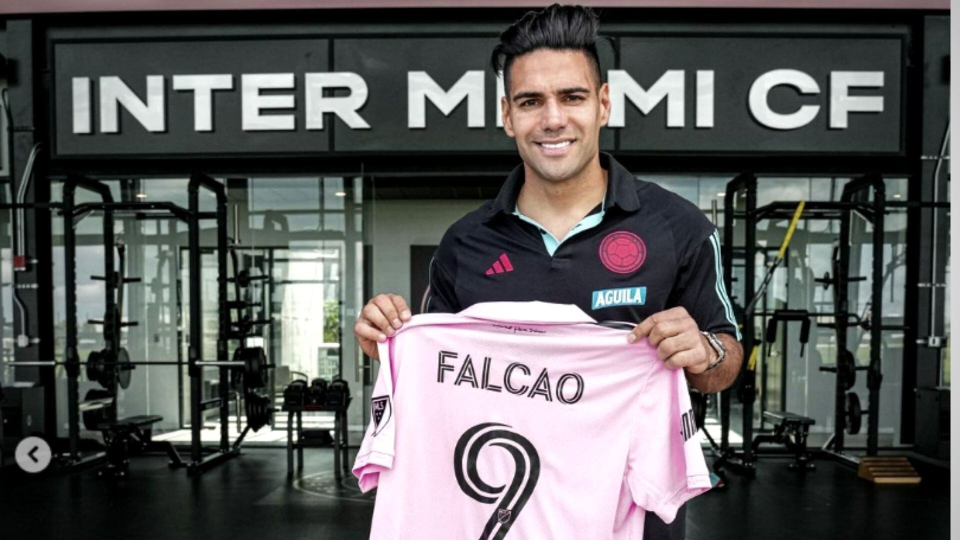 Messi Falcao la dupla con la que sueñan los hinchas del Inter de Miami