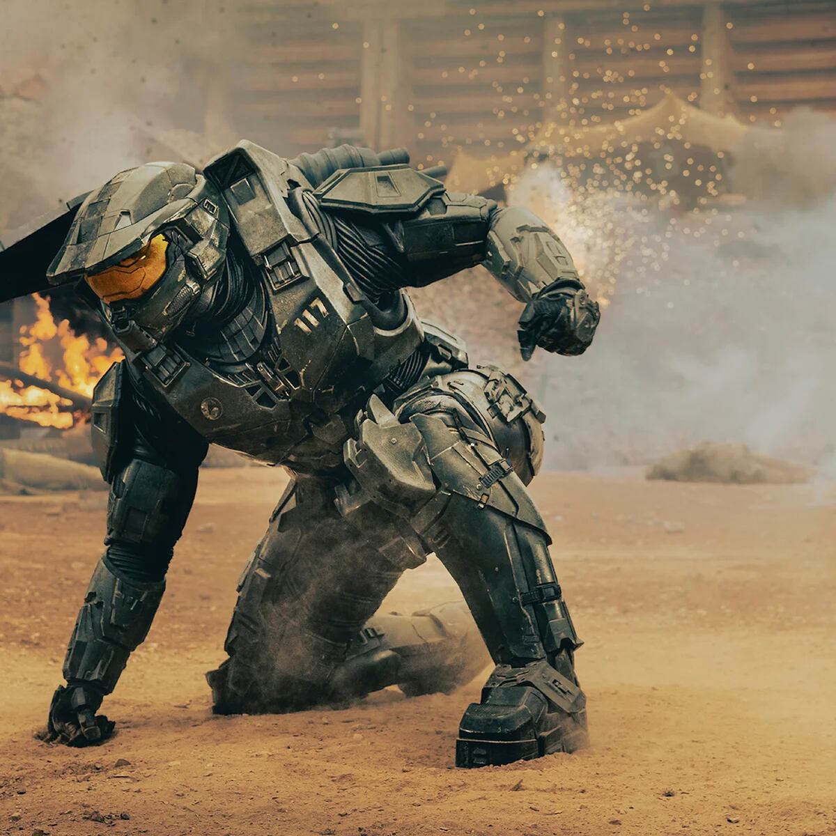 Halo”, the series based on the iconic video game Master Chief, was released  - Infobae