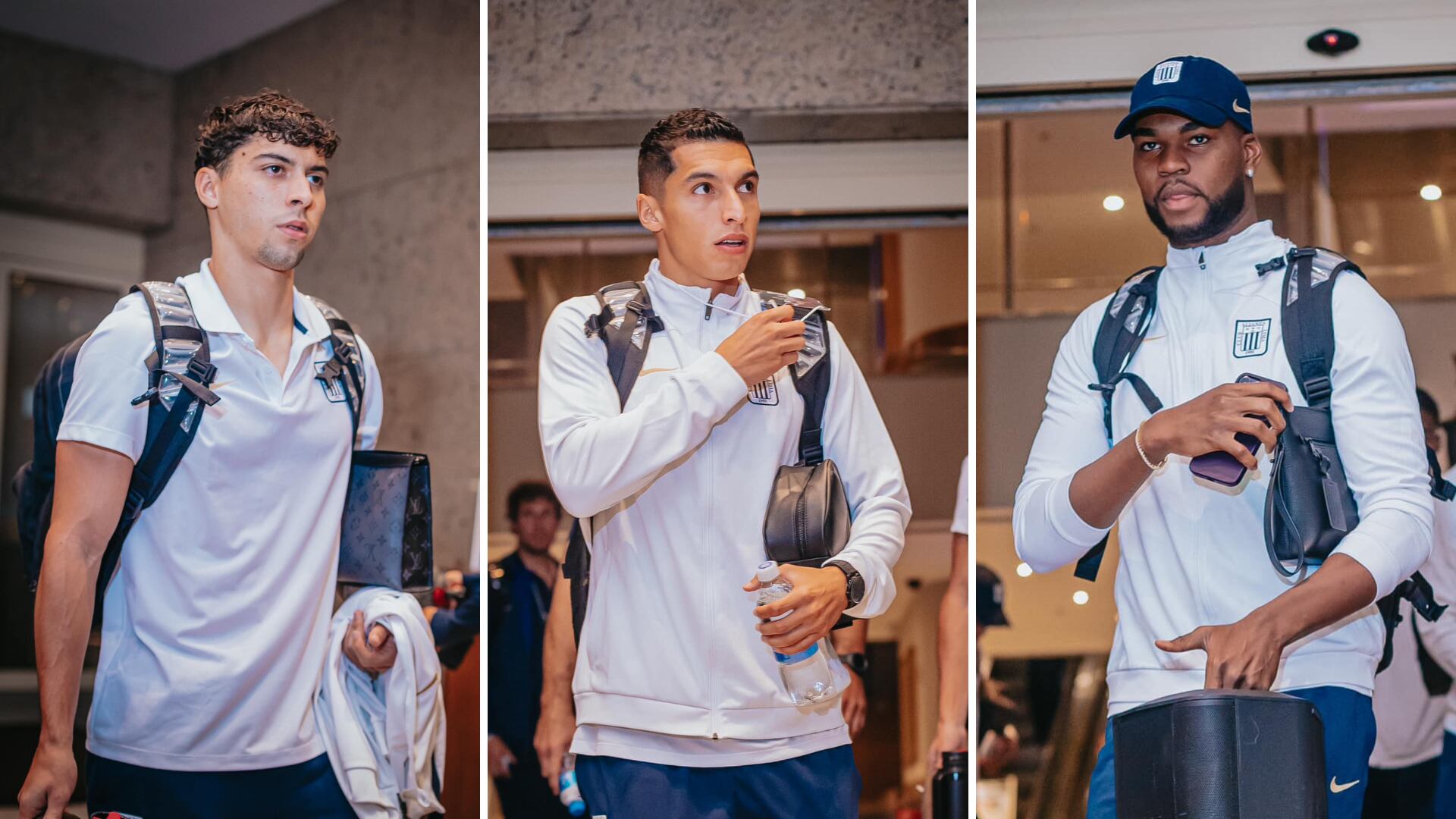 Futbolistas de Alianza Lima llegaron al estadio Maracaná para el choque con Fluminense