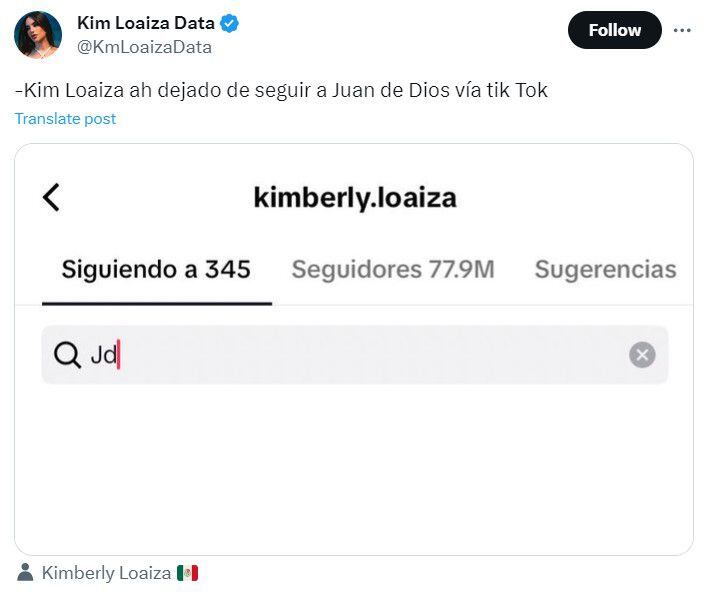 Los influencers no han desmentido la infidelidad, pero han estado activos en sus redes sociales (X/Captura de pantalla)