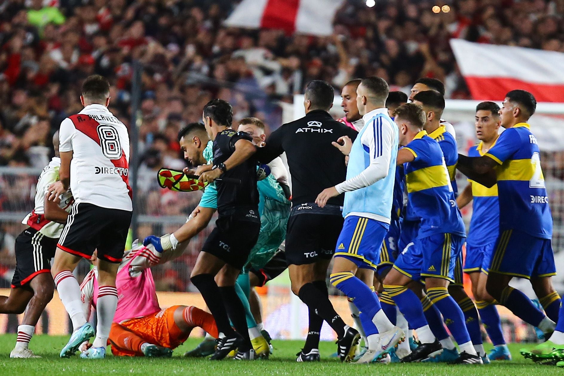 Incidentes en el River-Boca