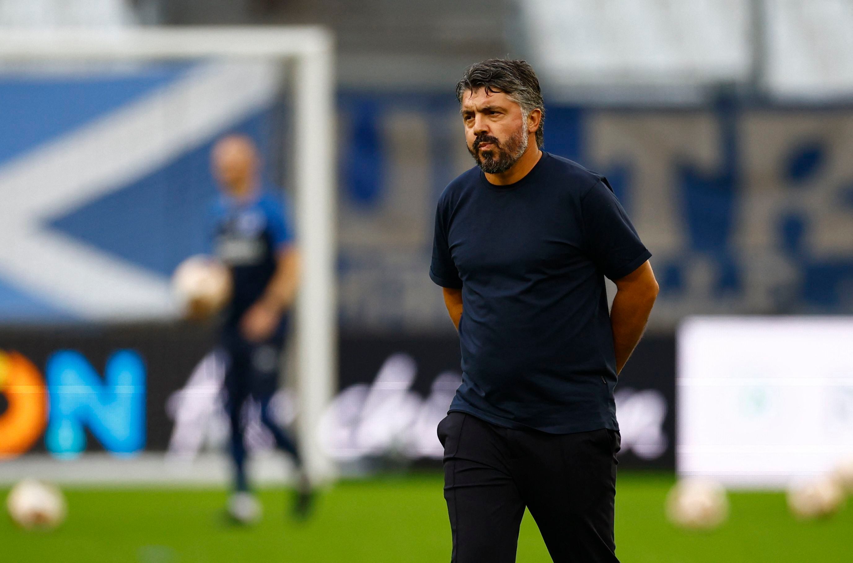 Gennaro Gattuso es el entrenador del Olympique de Marsella (REUTERS/Sarah Meyssonnier)