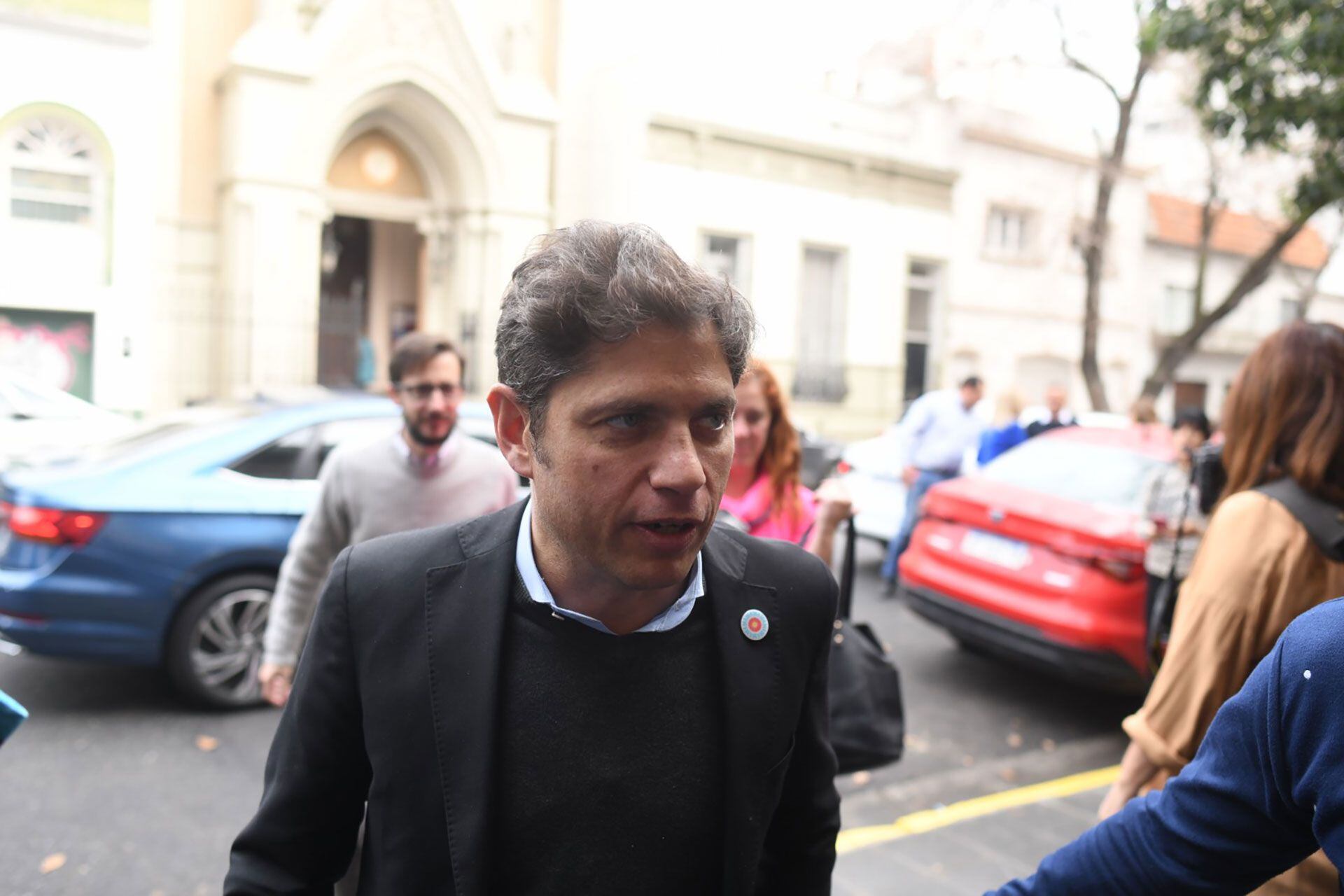 Reunión de Kicillof, Magario, Ministros e intendentes en La Plata