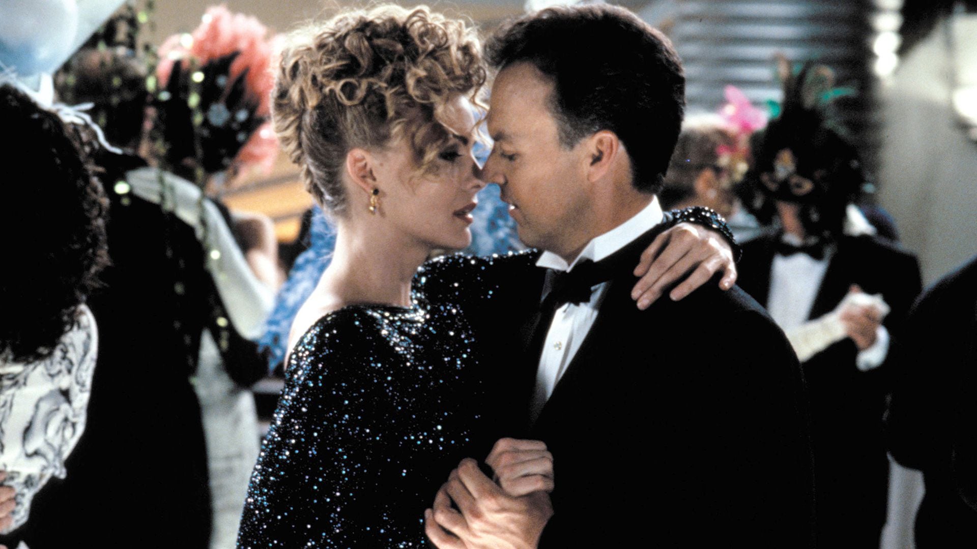 Michelle Pfeiffer y Michael Keaton en una escena de Batman Regresa (Getty Images)