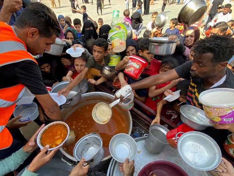 En su lugar, Estados Unidos propuso pausas humanitarias para agilizar el ingreso de la ayuda en Gaza (REUTERS)