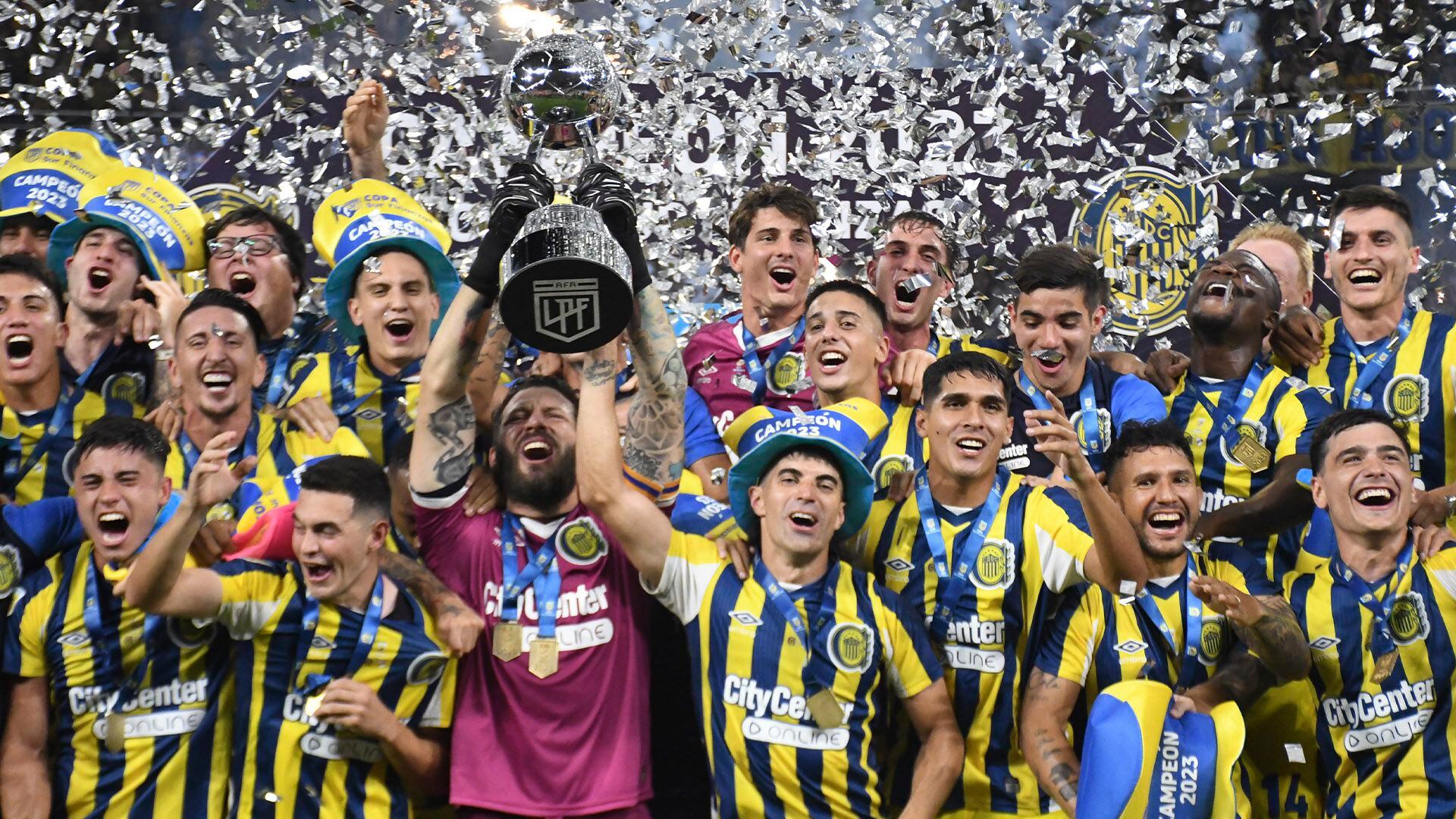 Rosario Central fue campeón de la Copa de la Liga