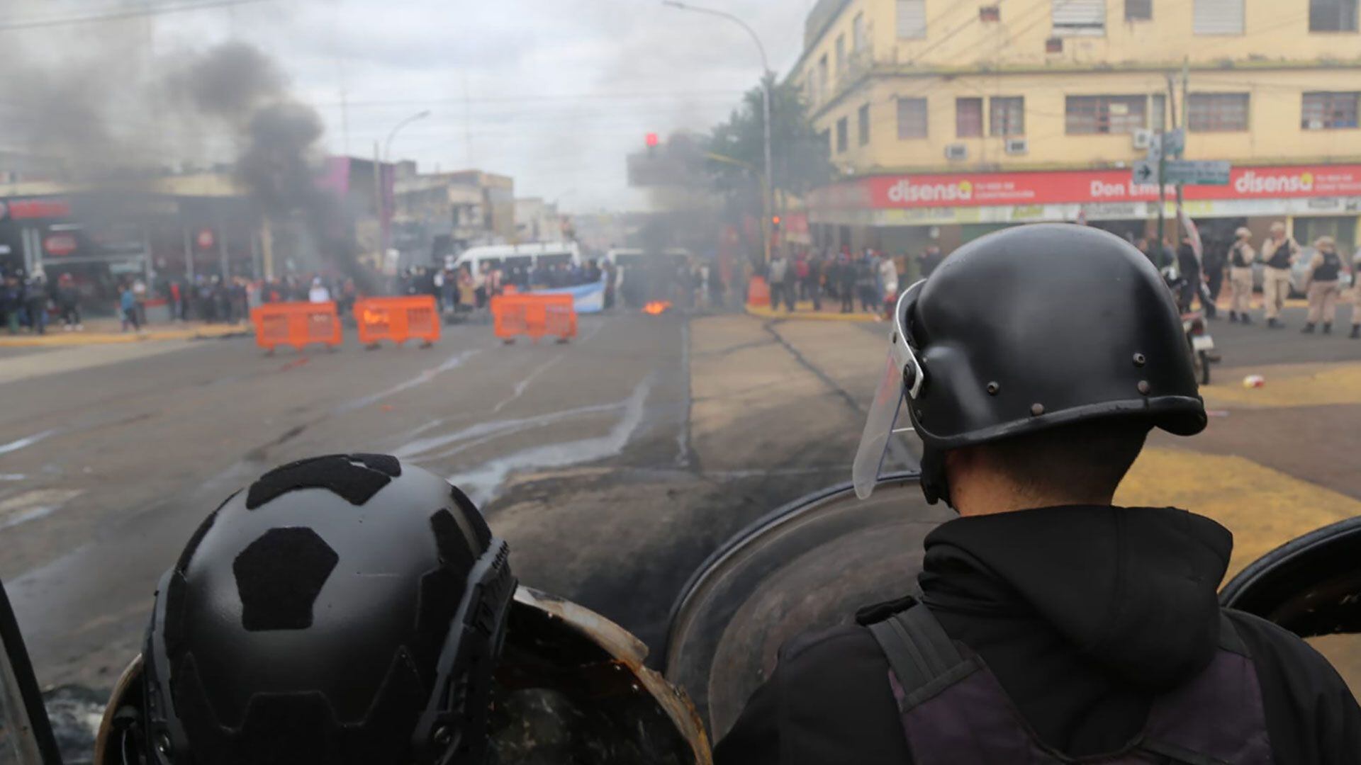 Protesta policial en Misiones