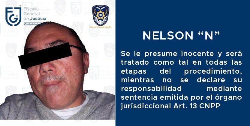 Nelson Francisco Toledo (Foto: FGJCDMX)