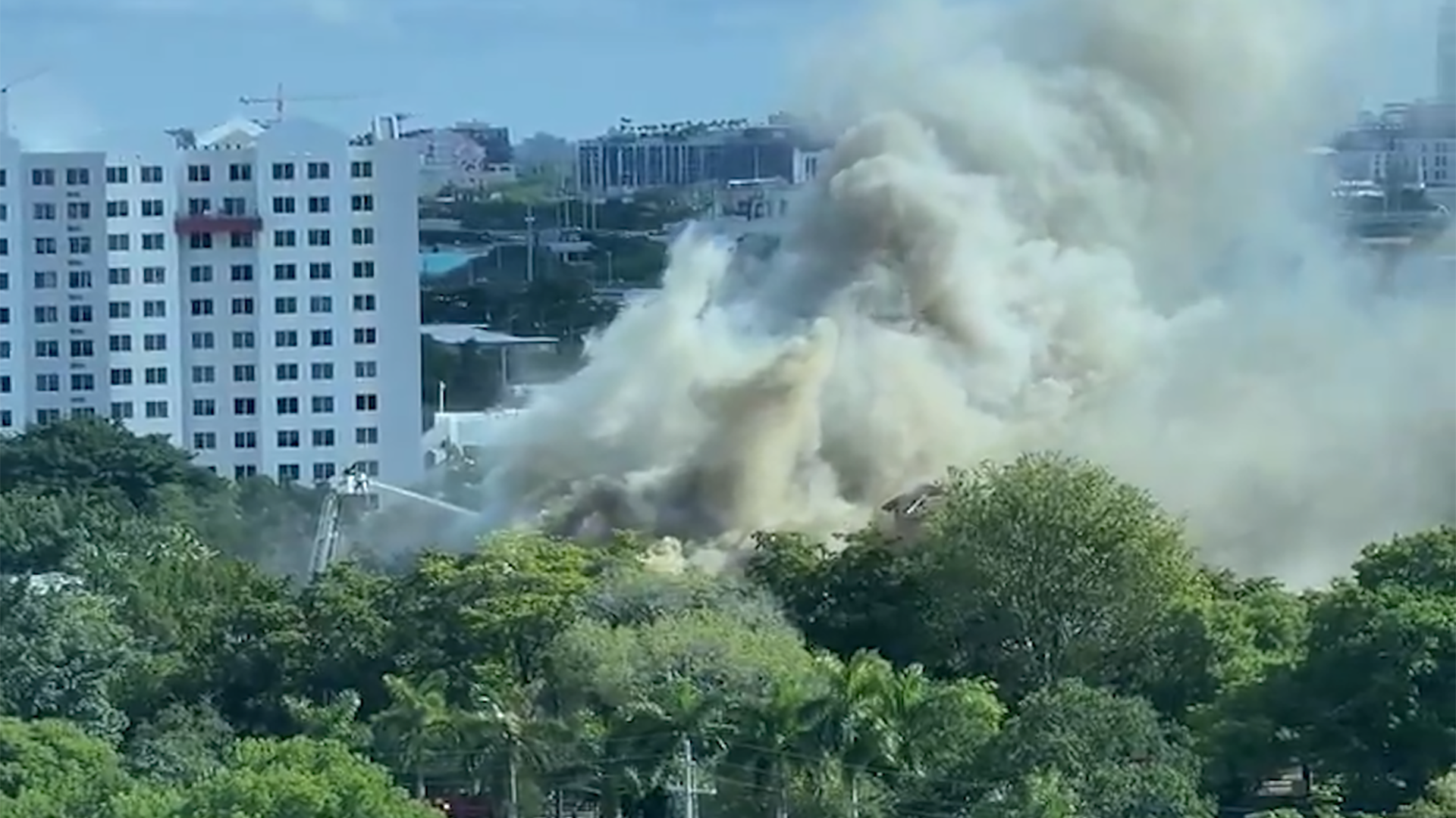 Incendio en Miami