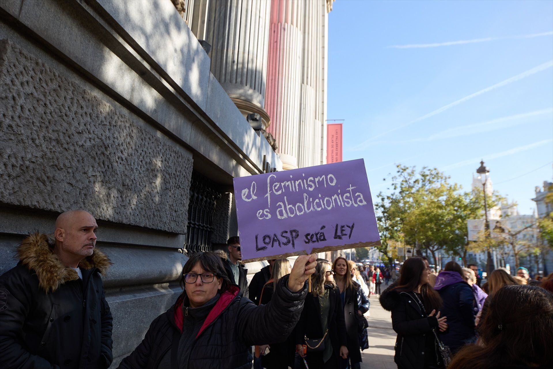 Manifestación 25N. (Jesús Hellín / Europa Press)