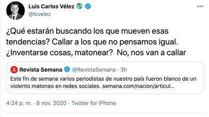 Luis Carlos Velez / Twitter
